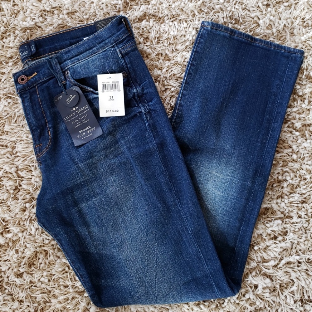 Lucky Brand blue bootcut jeans size 12/31